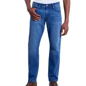 NWT Chaps Men's 5 Pocket Slim Straight Leg Durable Denim Jeans Men's 42 x 32